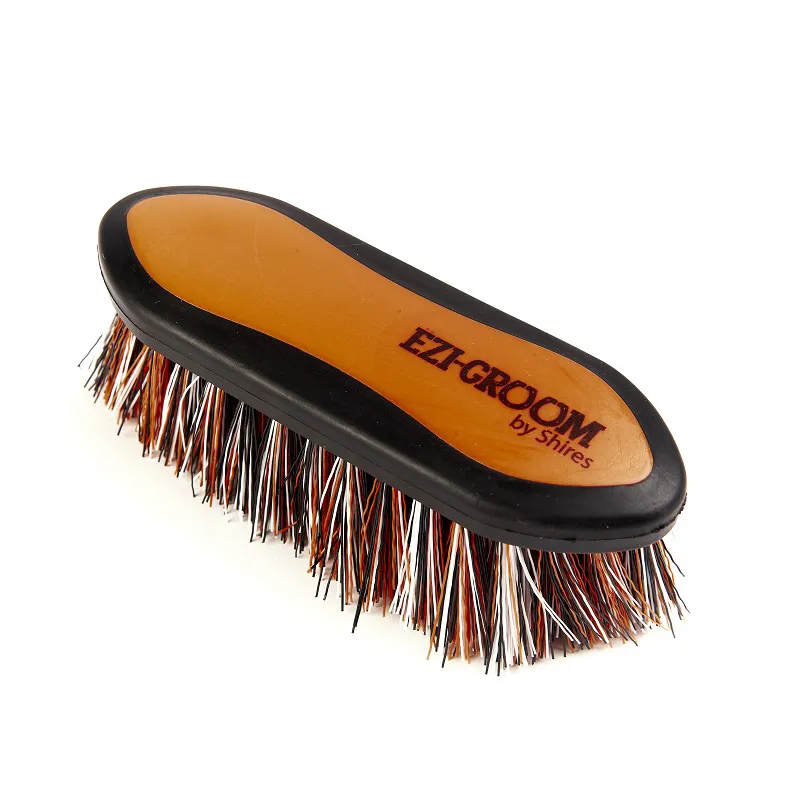 EZI-GROOM Grip Small Dandy Brush in Orange